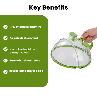 SteamShield Microwave Cover