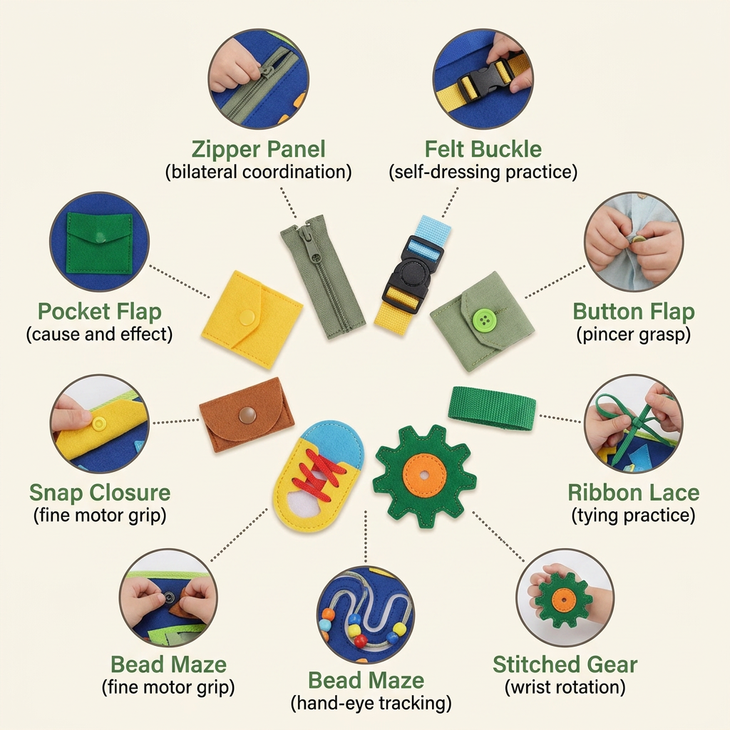 Montessori Busy Board